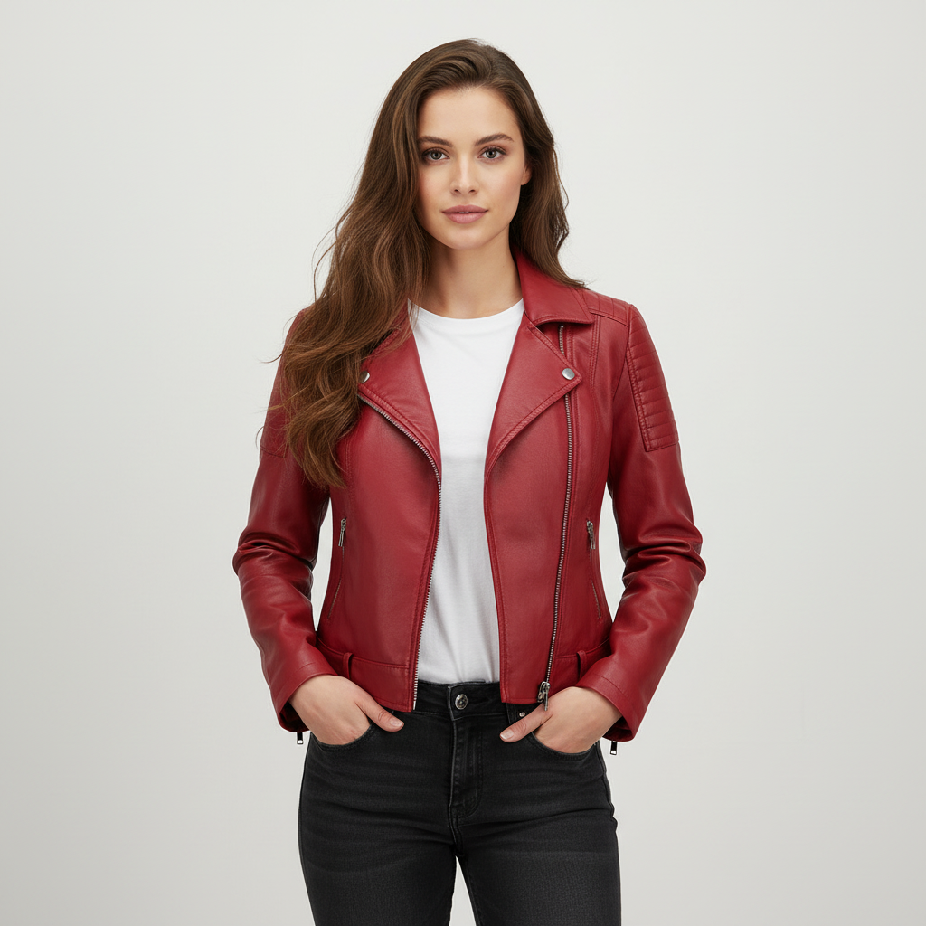 Biker Jacket for Women - Jenna
