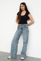 Roselina | Straight-Leg Jeans with Low Rise – Trendy Women's Pants