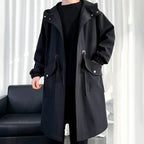 Lois | Modern Urban Hooded Cotton Trench Coat