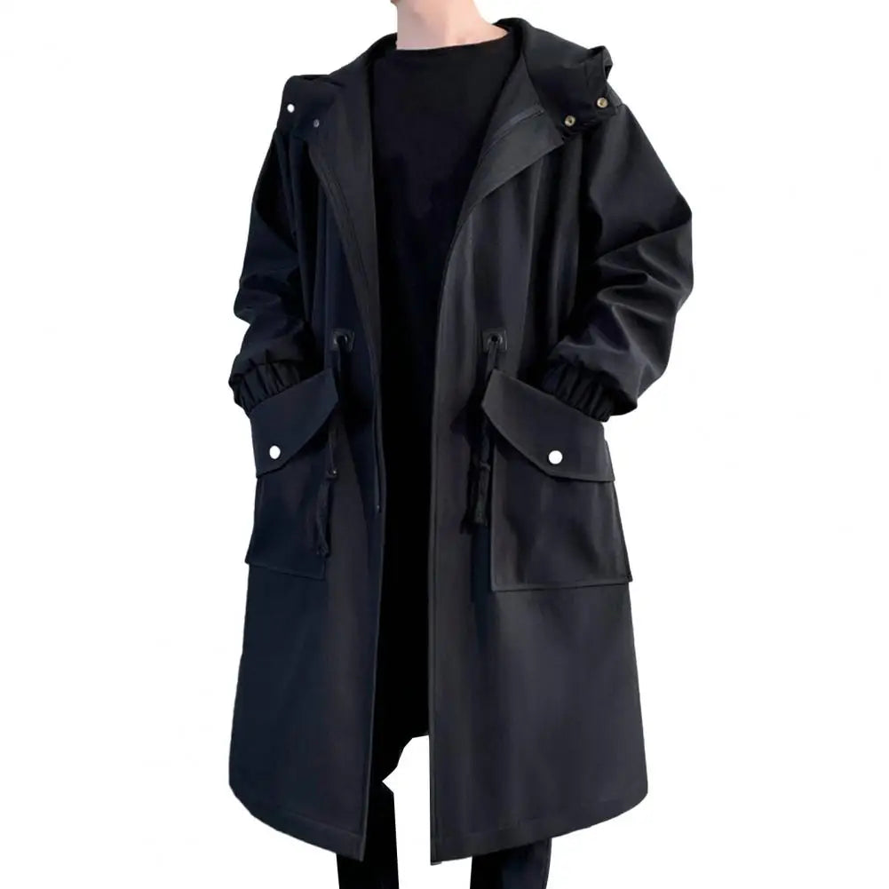 Lois | Modern Urban Hooded Cotton Trench Coat