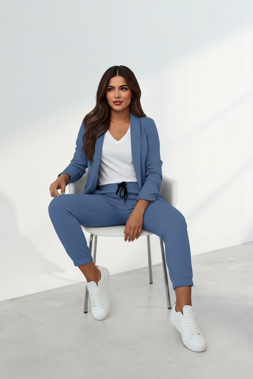 Comfortable Elegant Women's Blazer Set - Emma