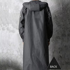 Woman / Men  Raincoat Waterproof Black Windbreaker