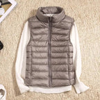Lia | Ultralight Down Vest Women Warm Lightweight Layer