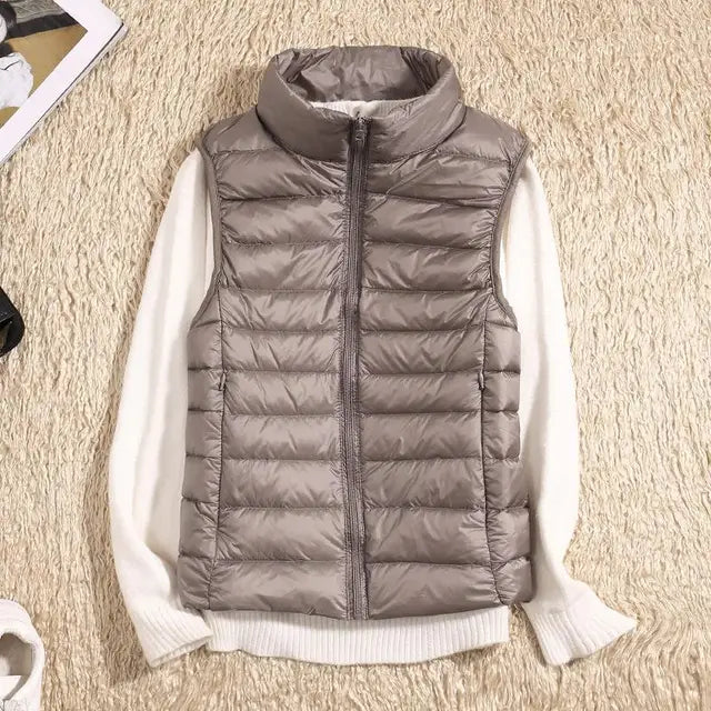 Lia | Ultralight Down Vest Women Warm Lightweight Layer