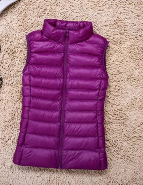 Lia | Ultralight Down Vest Women Warm Lightweight Layer
