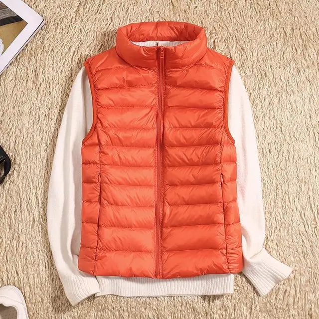 Lia | Ultralight Down Vest Women Warm Lightweight Layer