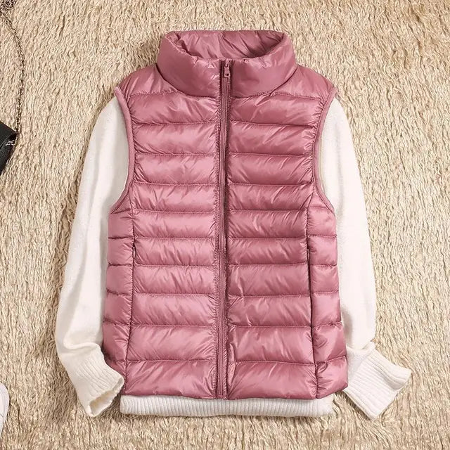 Lia | Ultralight Down Vest Women Warm Lightweight Layer