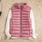 Lia | Ultralight Down Vest Women Warm Lightweight Layer