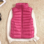 Lia | Ultralight Down Vest Women Warm Lightweight Layer