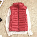Lia | Ultralight Down Vest Women Warm Lightweight Layer