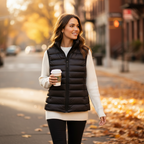 Lia | Ultralight Down Vest Women Warm Lightweight Layer