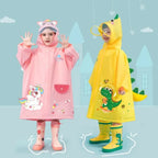 Kiki | Kids Raincoat Dinosaur Unicorn Rain Poncho