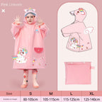 Kiki | Kids Raincoat Dinosaur Unicorn Rain Poncho