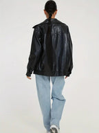 ISA | Women’s Classic Leather Zip Jacket