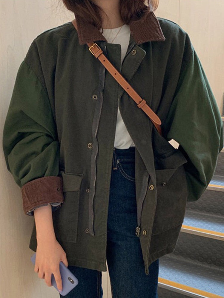 Lia | Oversized Women's Winter Jacket, Warm Lined with Hood