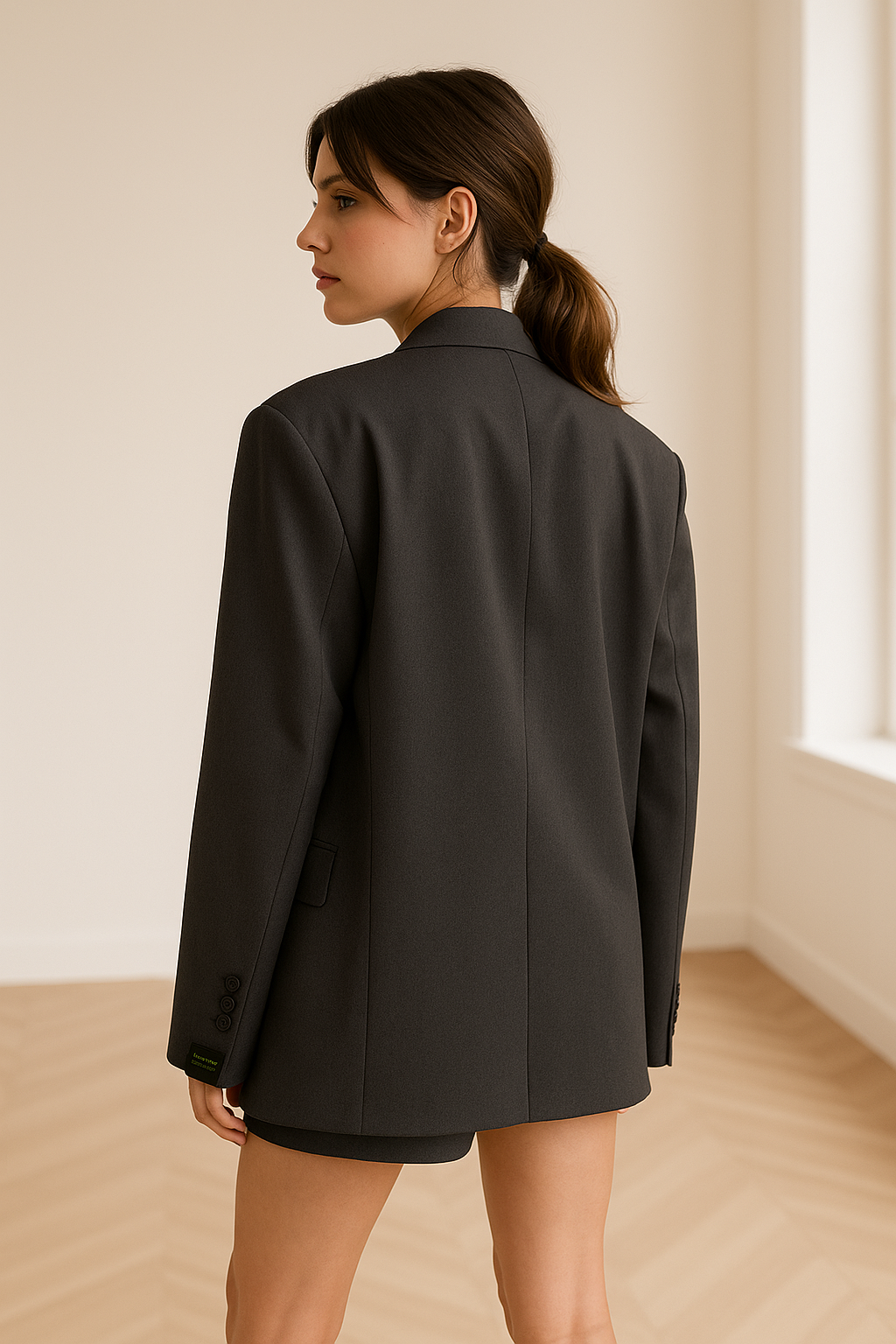 Oversized Classic Women's Blazer - Esra