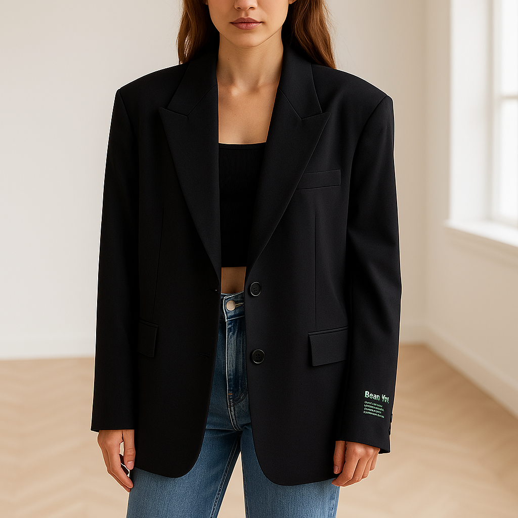 Oversized Classic Women's Blazer - Esra