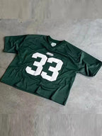 Oversized Y2K Jersey T-Shirt with Number Print - Elena