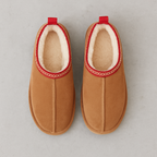 Platform Slippers with Plush Lining