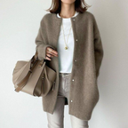 Lia | Elegant Women's Cardigan Long Sleeve Fitted Warm Comfortable