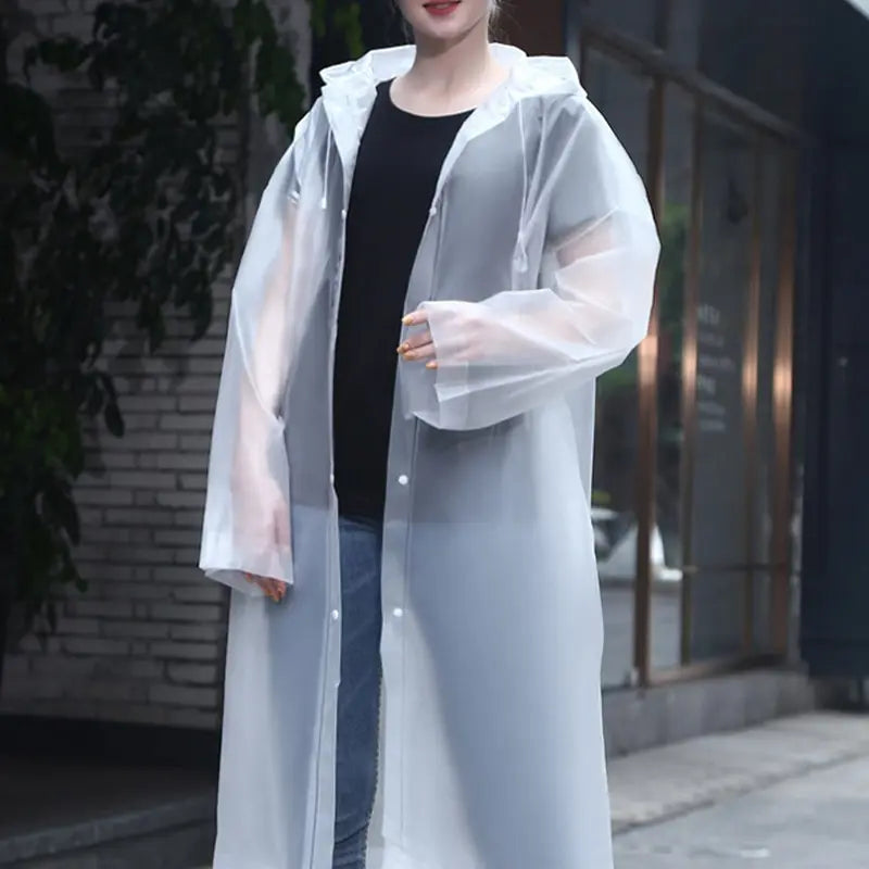 Robin | Adult Thickened One-Piece Raincoat Outdoor Travel
