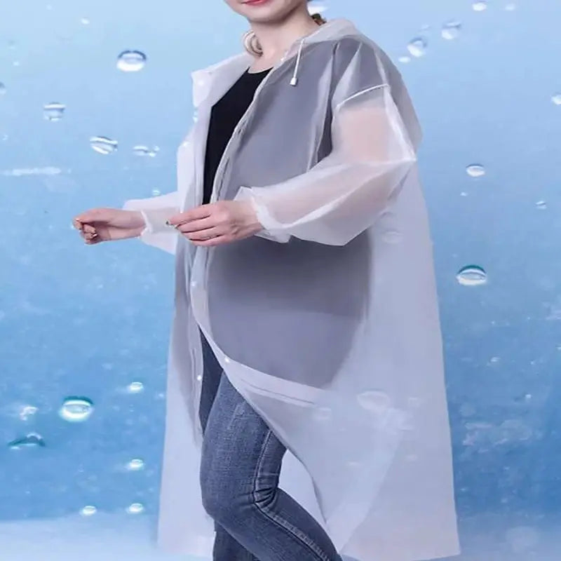 Robin | Adult Thickened One-Piece Raincoat Outdoor Travel