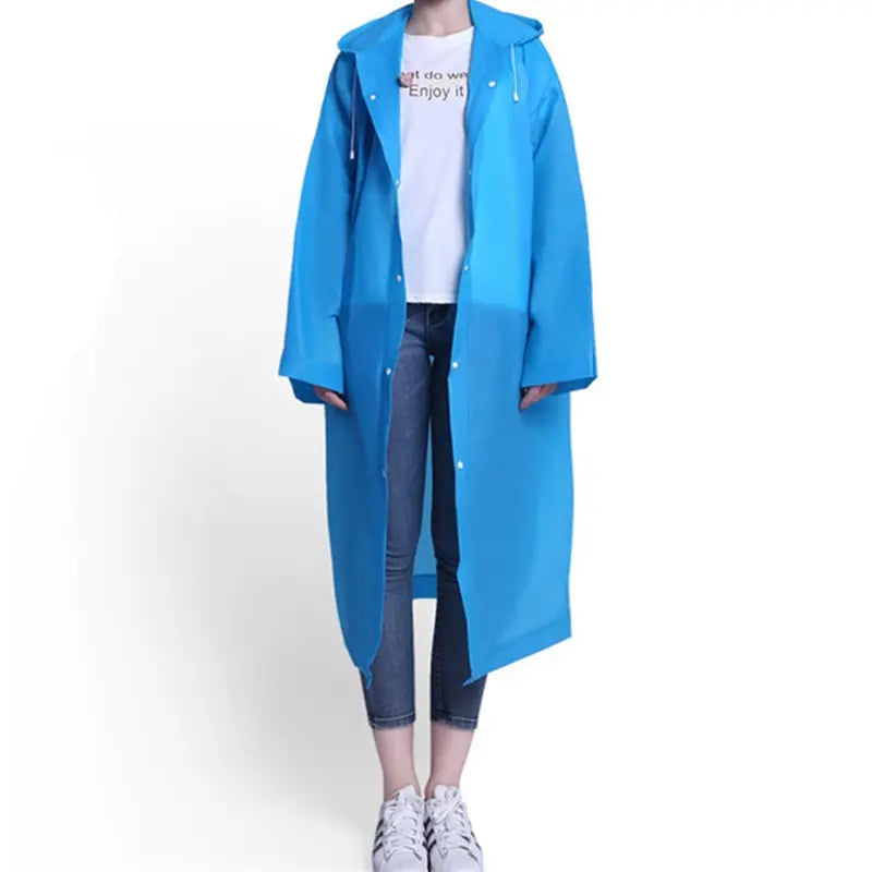 Robin | Adult Thickened One-Piece Raincoat Outdoor Travel