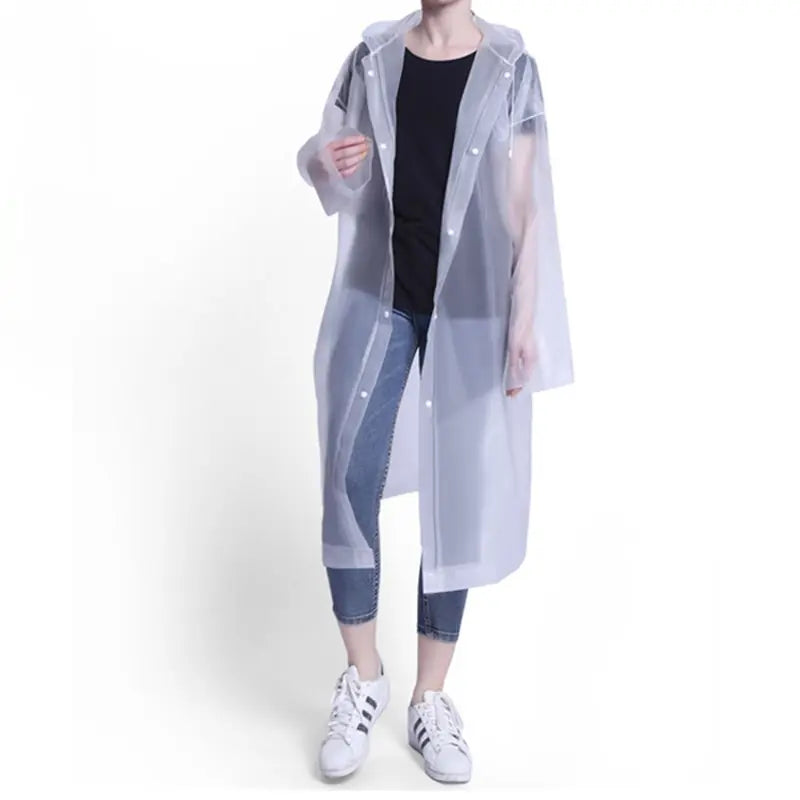 Robin | Adult Thickened One-Piece Raincoat Outdoor Travel