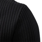 Liam Men's - Tailored Sweater with Round Neck and Button Closure