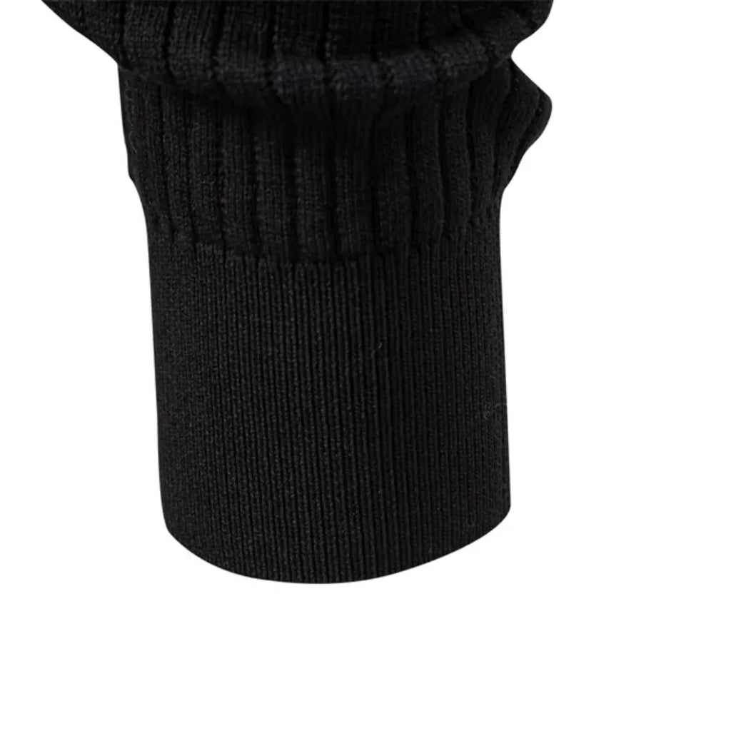Liam Men's - Tailored Sweater with Round Neck and Button Closure