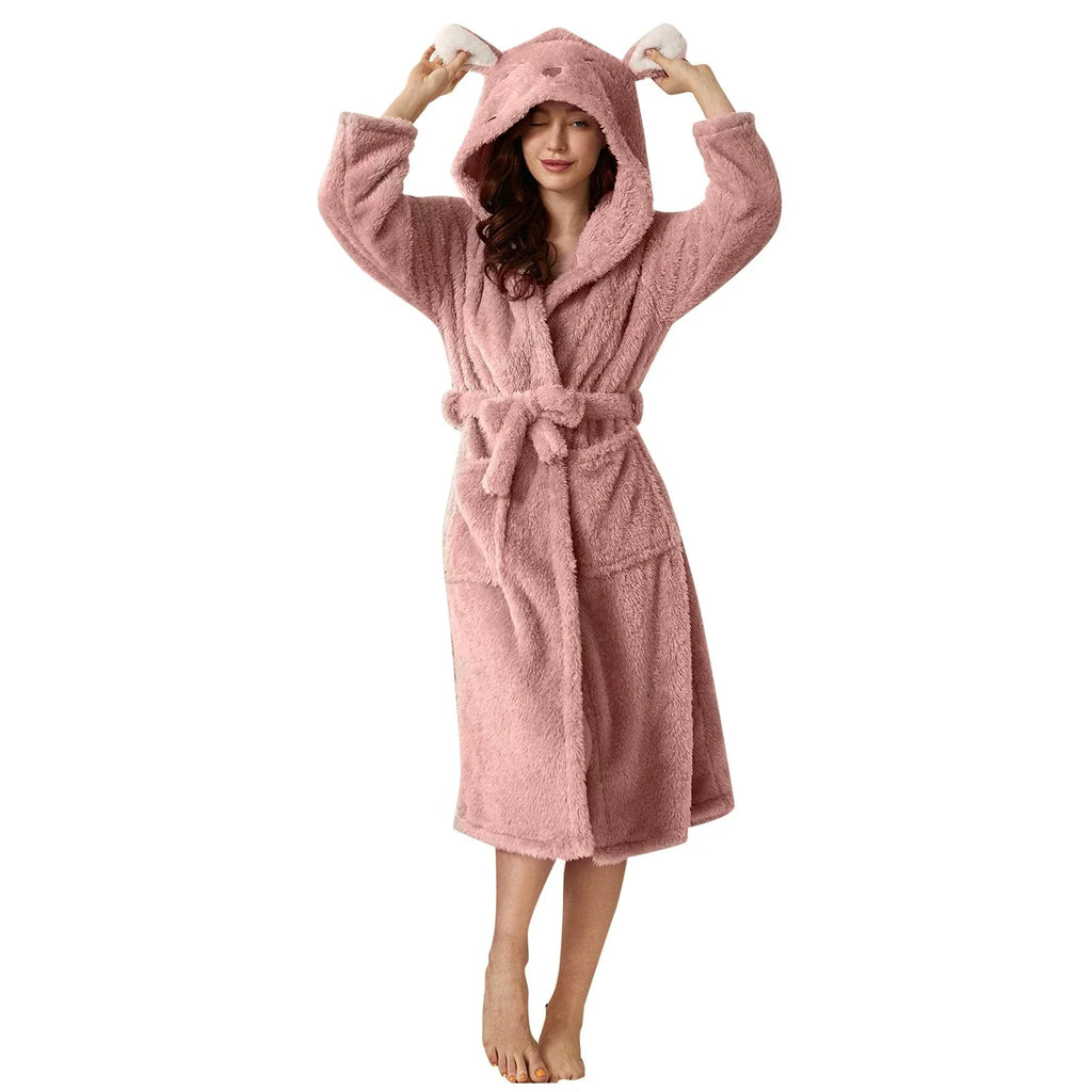 Chichi Bathrobe | Ultimate Soft, Cute, and Wonderfully Warm ( Bunny / Fox )