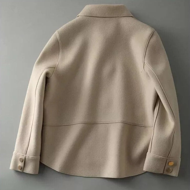 Lia | Women’s Warm Down Jacket Winter Button Front Lining