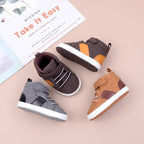 ISA | Baby Shoes Soft Cotton Spring and Autumn Style 0-9-18 Months Toddler Boys and Girls Baby