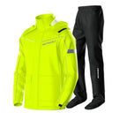 Unisex Motorcycle Waterproof Rain Suit, Rain Jacket, and Rain Pants.
