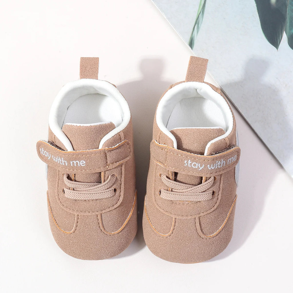 Stay with me | Spring and Autumn Baby Boys and Girls First Walking Shoes Toddler Shoes Newborn Pre-Walking Fashion Casual Shoes.
