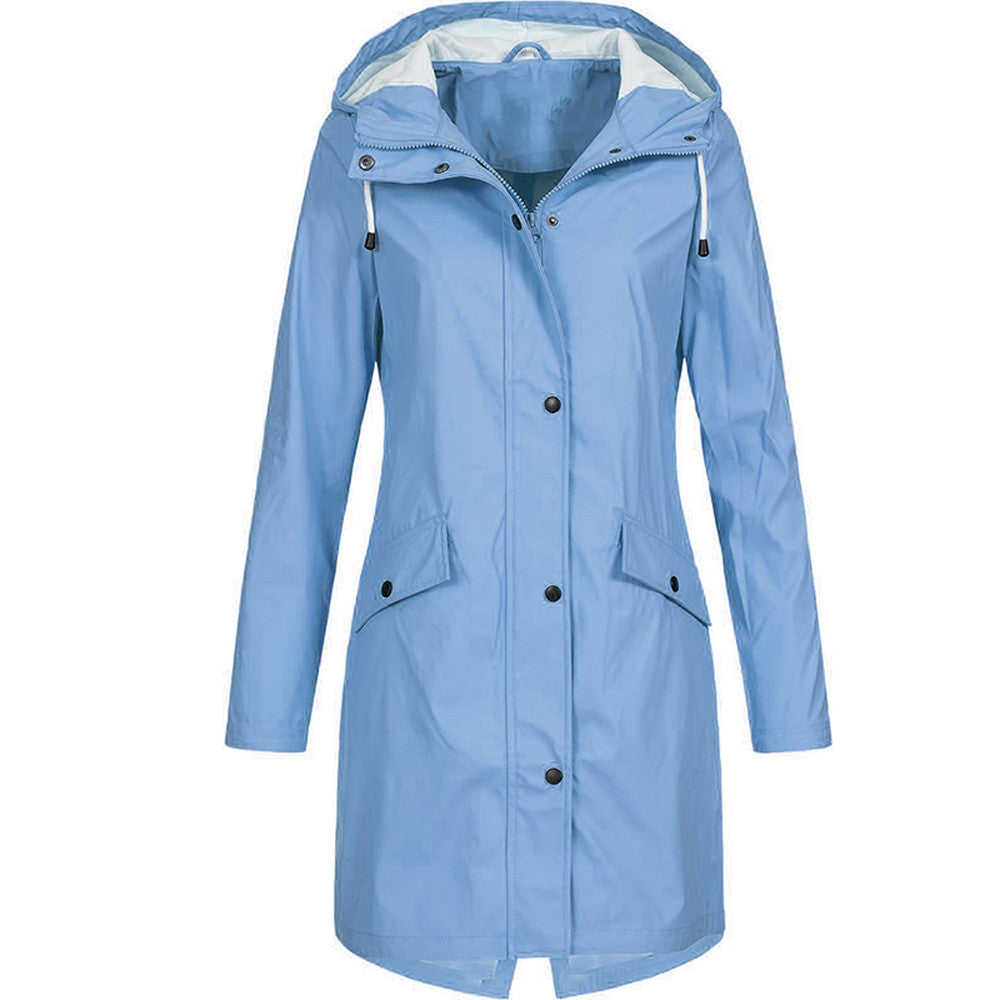 Robin | Women's Stylish Waterproof Rain Jacket Cut