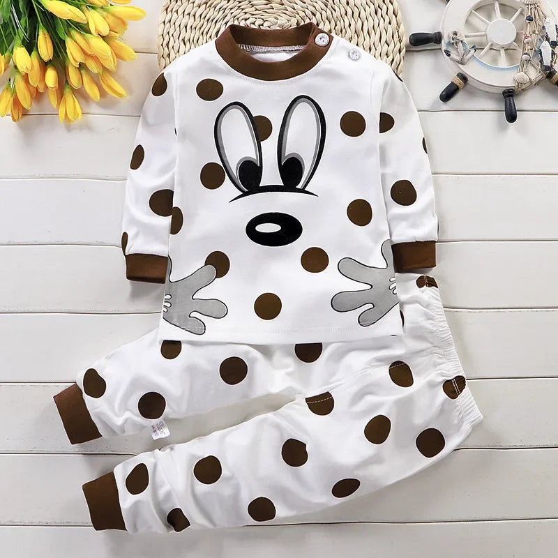 Charlie | Children's Clothing Kids Sets Kids Clothing Boys Girls Cotton Autumn Winter Wear Pants Nightwear
