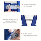 ISA | Carrier Wrap Versatile for All Seasons Multifunctional Shoulder Carrier Four Carrying Methods Front and Back