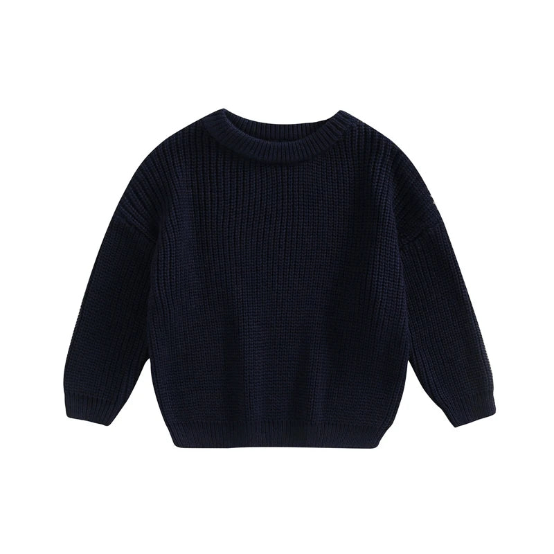 Charlie | 0-9M Autumn New Baby Boys Girls Clothing Baby Sweater Toddler Knitted Sweater Newborn Knitted Cotton Baby Sweater Tops with Long Sleeves