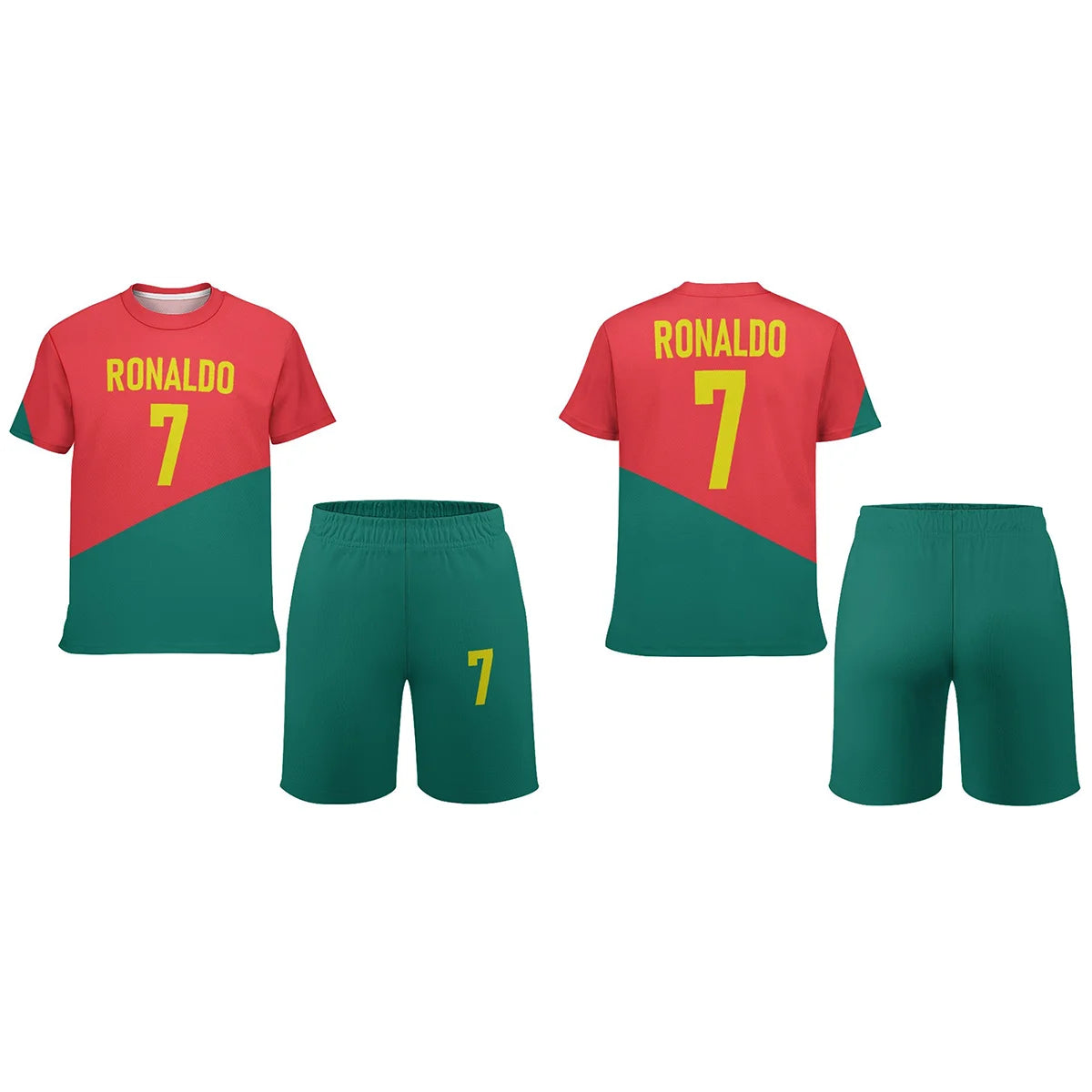 Australia National Team Soccer Shirt with Shorts Set for Kids World Cup