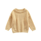 Charlie | 0-9M Autumn New Baby Boys Girls Clothing Baby Sweater Toddler Knitted Sweater Newborn Knitted Cotton Baby Sweater Tops with Long Sleeves