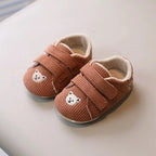 ISA | Panda Sports Shoes for Boys and Girls in Spring and Autumn Seasons Children's Fashion Sport Shoes Baby Shoes from 0 to 18 Months.