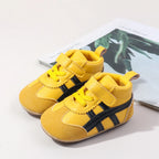 ISA | Spring and Autumn Baby Boys and Girls First Walking Shoes Toddler Shoes for 0-18M Fashion Design Casual Shoes