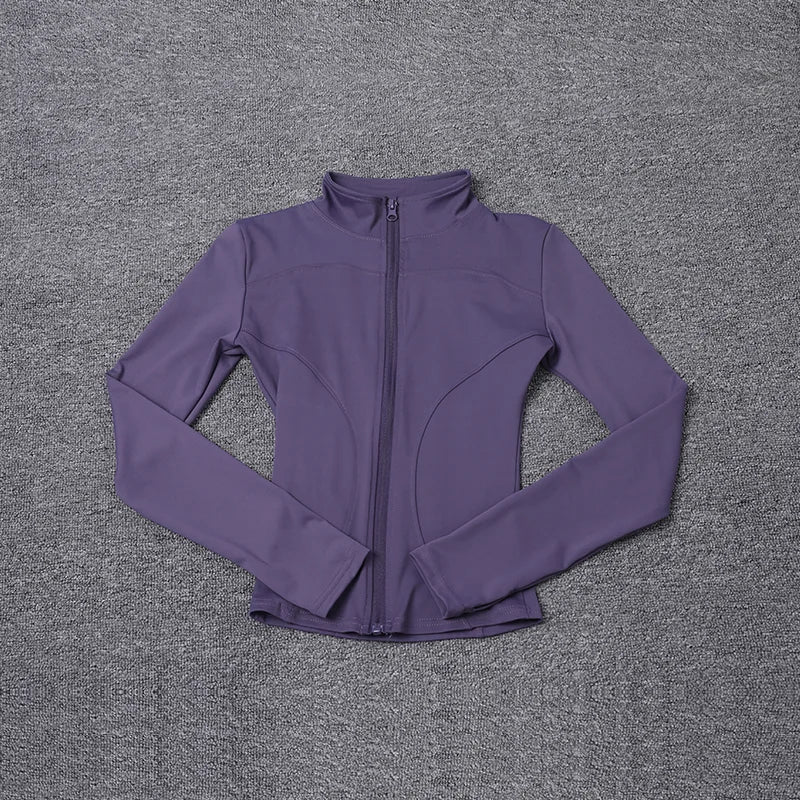 Kim | Women's Sports Jacket Long Sleeve Training Jacket Gym Workout Clothing Yoga Sportswear
