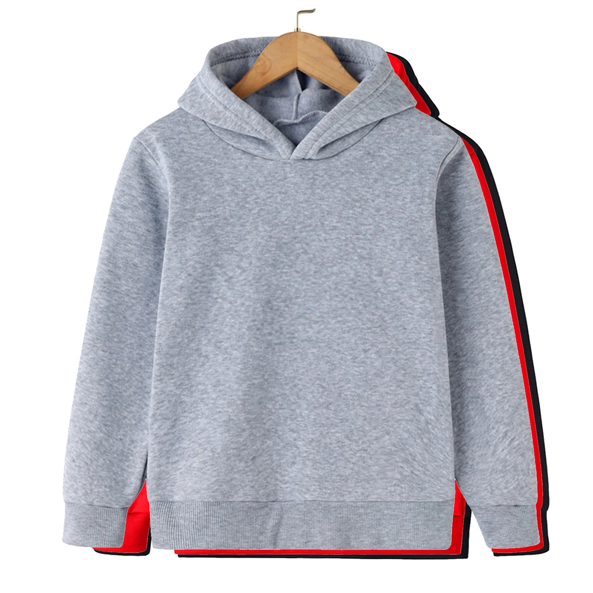 Charlie | Kids Boys Girls Casual Hoodies Sweatshirt Children Solid Color Hoodies Sweatshirt