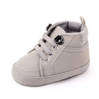 ISA | Baby Casual Shoes Ankle-covering Little Boots for 0-1 Year Toddler Boys Outdoor Prewalking.