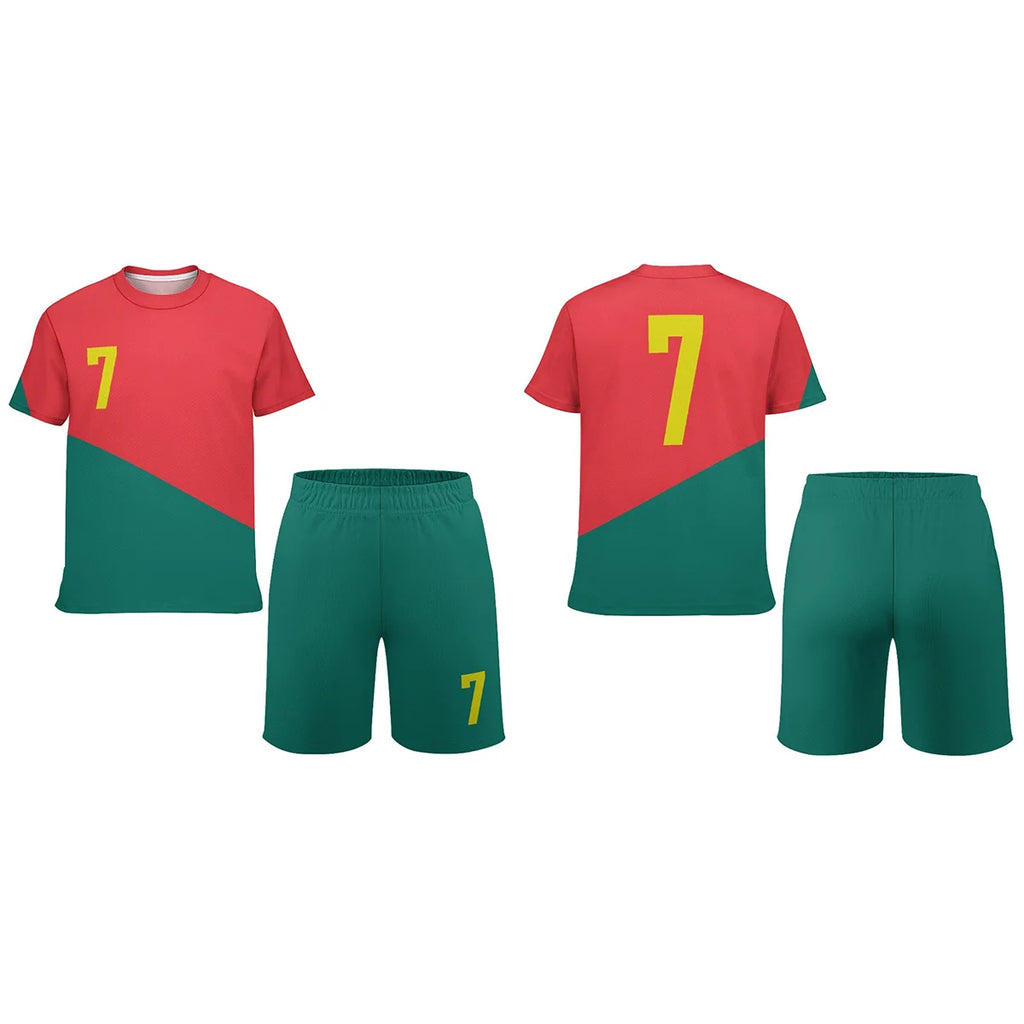 Australia National Team Soccer Shirt with Shorts Set for Kids World Cup