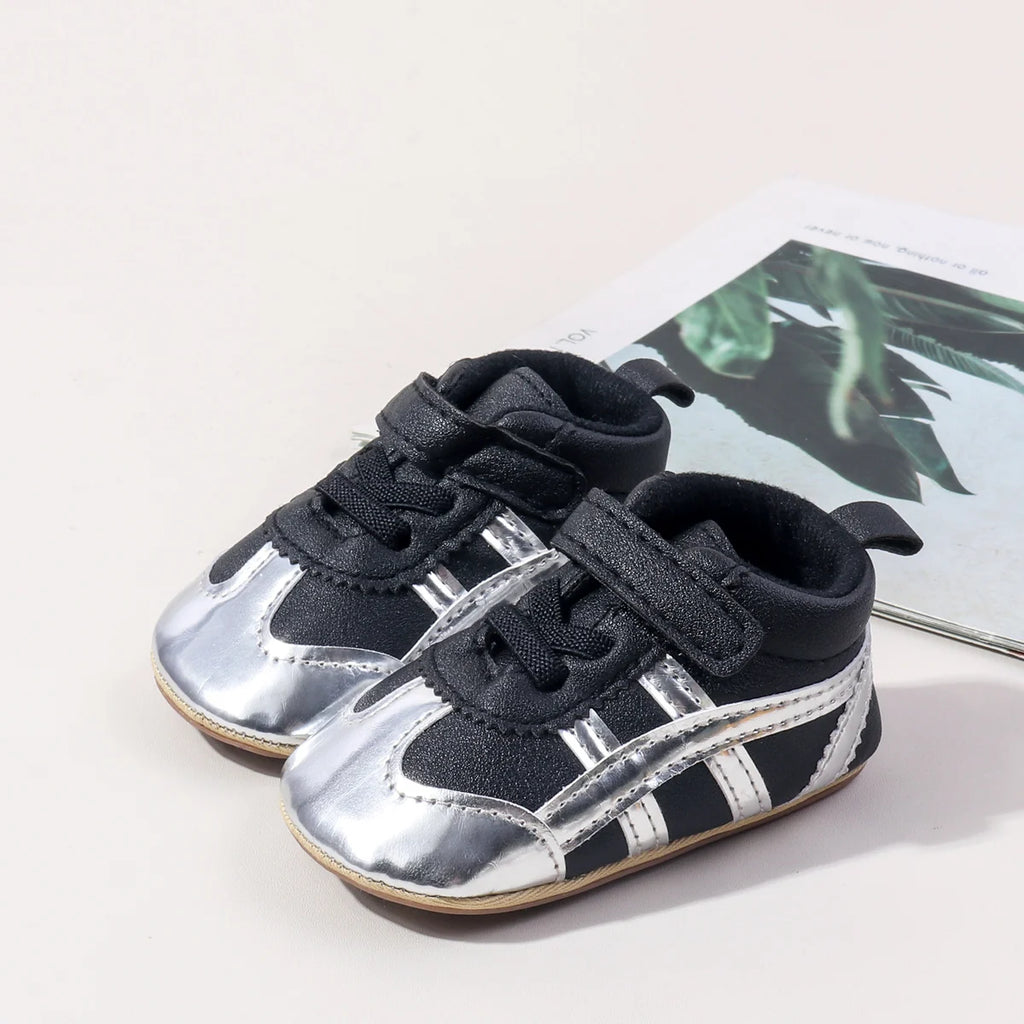 ISA | Spring and Autumn Baby Boys and Girls First Walking Shoes Toddler Shoes for 0-18M Fashion Design Casual Shoes