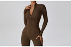 Claire - Long-Sleeve Sporty Jumpsuit