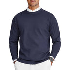 Liam | Men's Lightweight Knitted Sweater with Round Neck and Long Sleeves